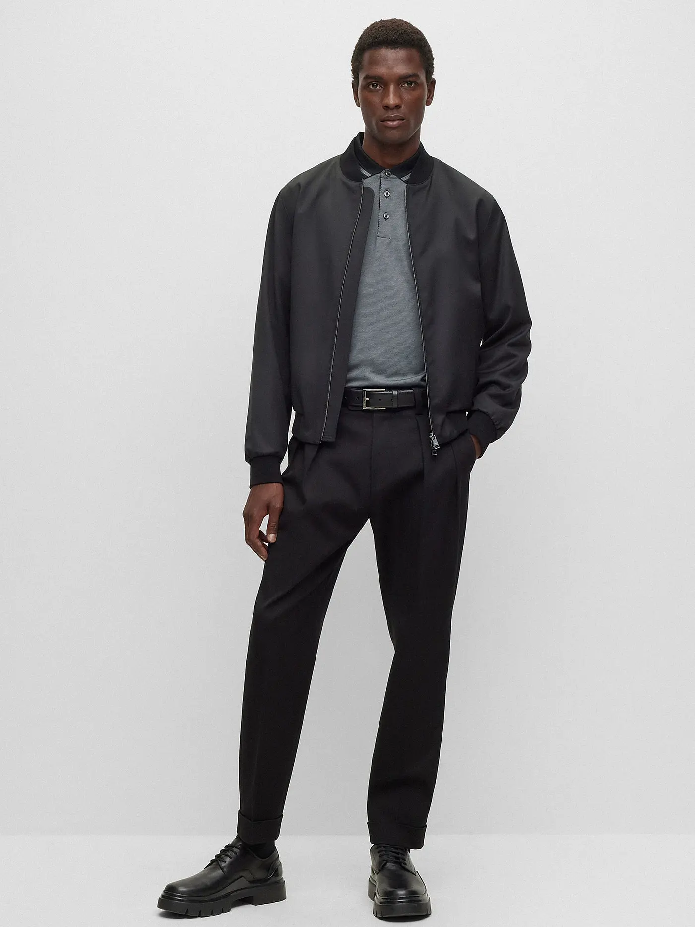 BOSS | Poloshirt PLEINS | schwarz